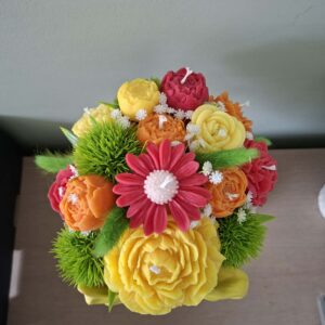 Kerstworkshop – Maak je eigen kaarsenboeket ism Lotte's Creatie