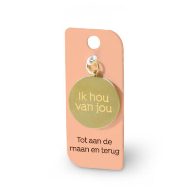 Gelukshangertje Ik hou van jou