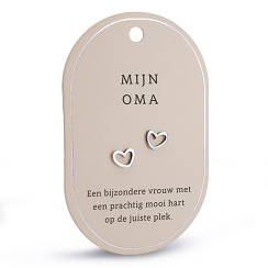 oorbellen oma zilver